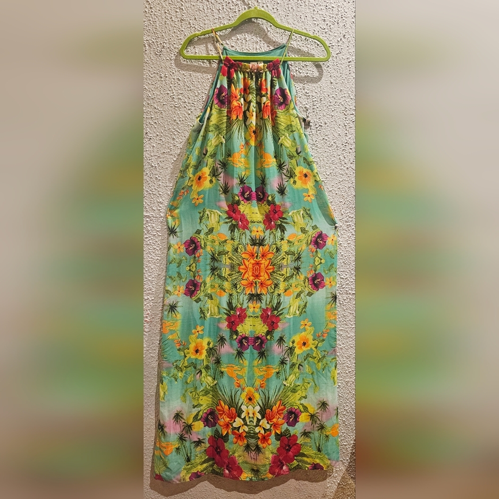 Tropical island dress. Pre-owned